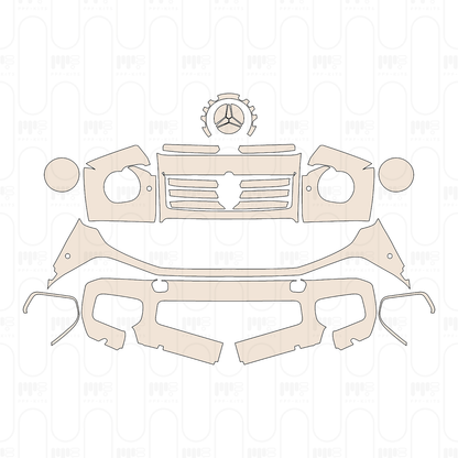 PPF precortado Mercedes-Benz G Class G500 Base 2026