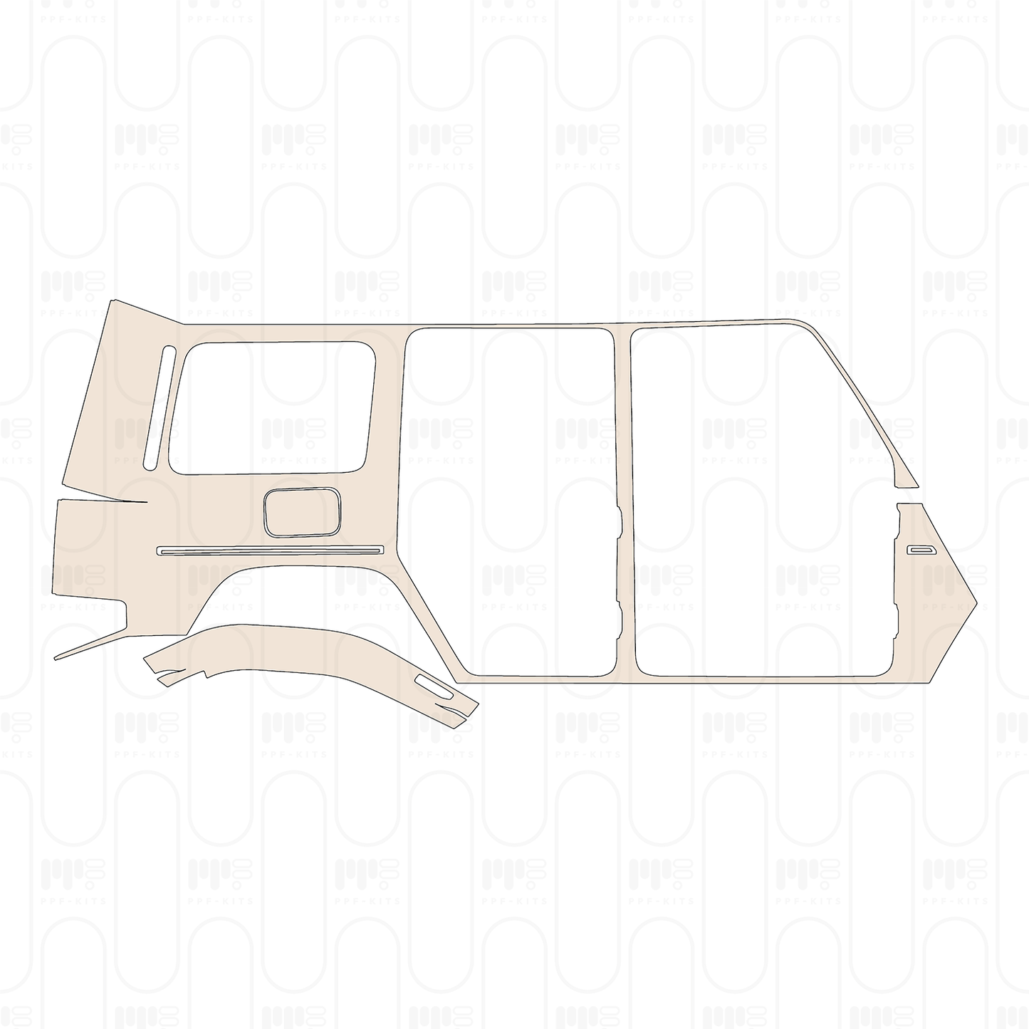 Pre-Cut PPF Mercedes-Benz G Class G 580 mit EQ Technologie (2027) Base 2026