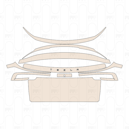 PPF precortado Tesla Model Y (Juniper) L 2025