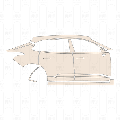 Pre-Cut PPF Zeekr 001 (CN) 2025