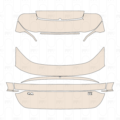 Pre-Cut PPF Zeekr 001 (CN) 2025