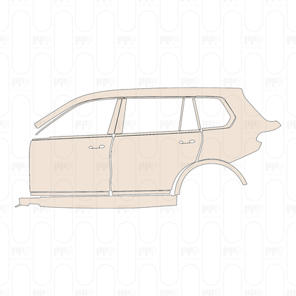 Pre-Cut PPF BMW X7 M60i 2026