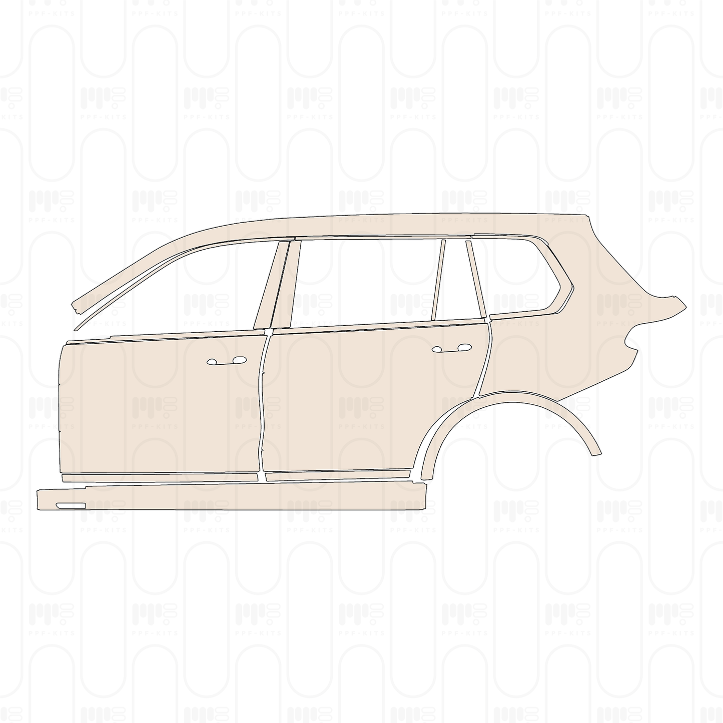 PPF precortado BMW X7 Luxury 2026