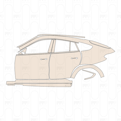 PPF precortado BMW X6 M60i 2026