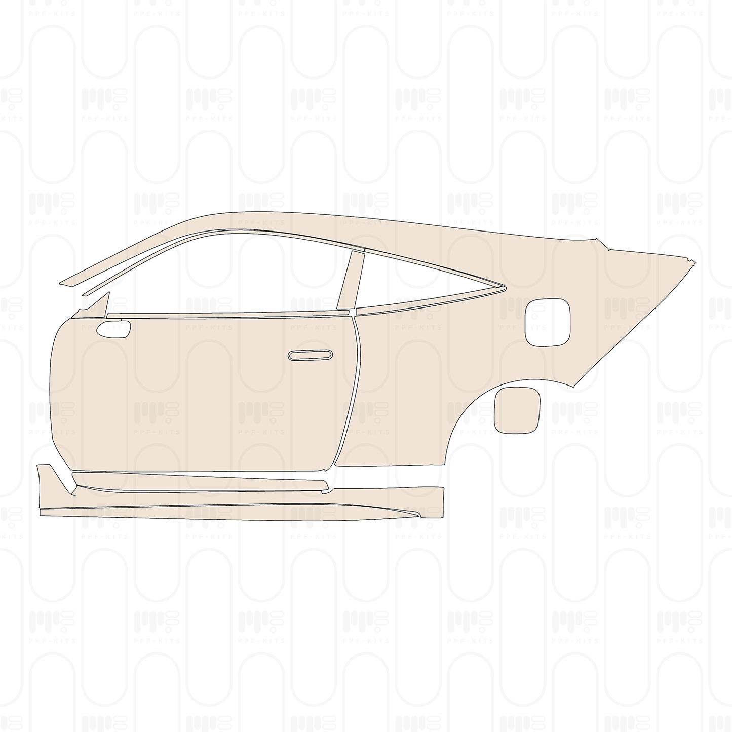 PPF precortado Honda Prelude Hybrid 2026