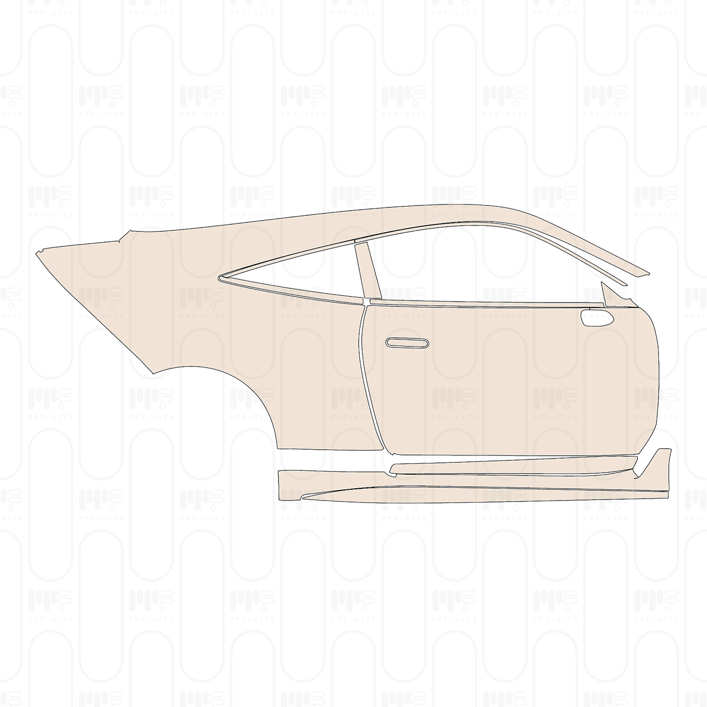 PPF precortado Honda Prelude Hybrid 2026