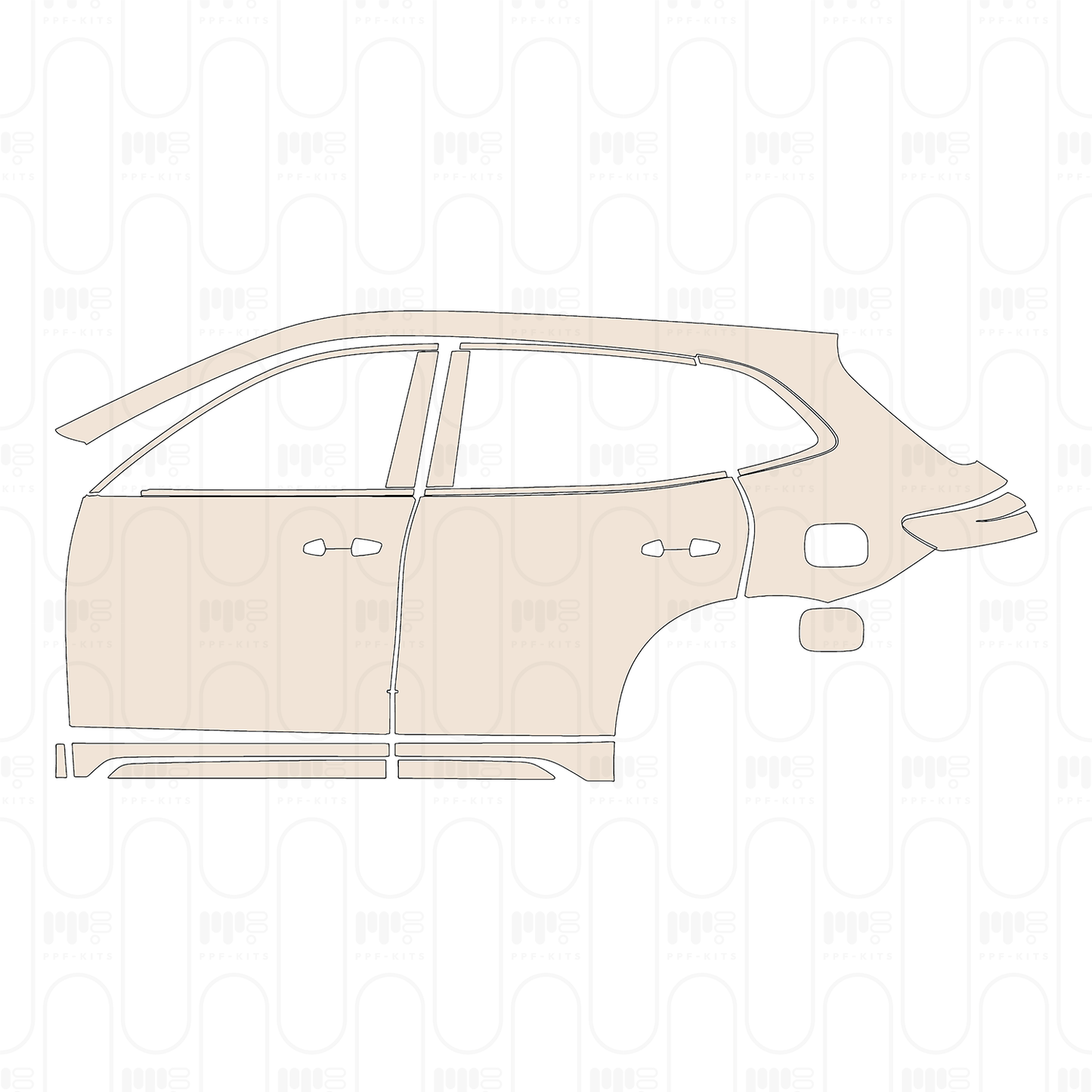 PPF precortado Proton e.MAS 7 PHEV 2026
