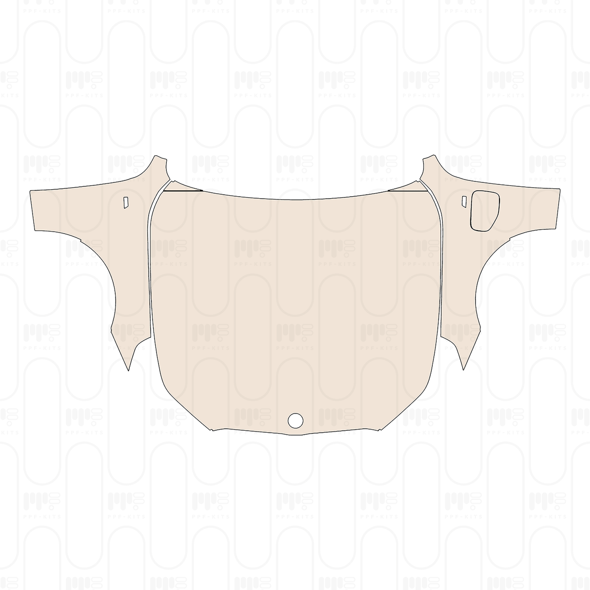 (left) Door+Side Skirt with "WILDTRAK" Emblem alternative