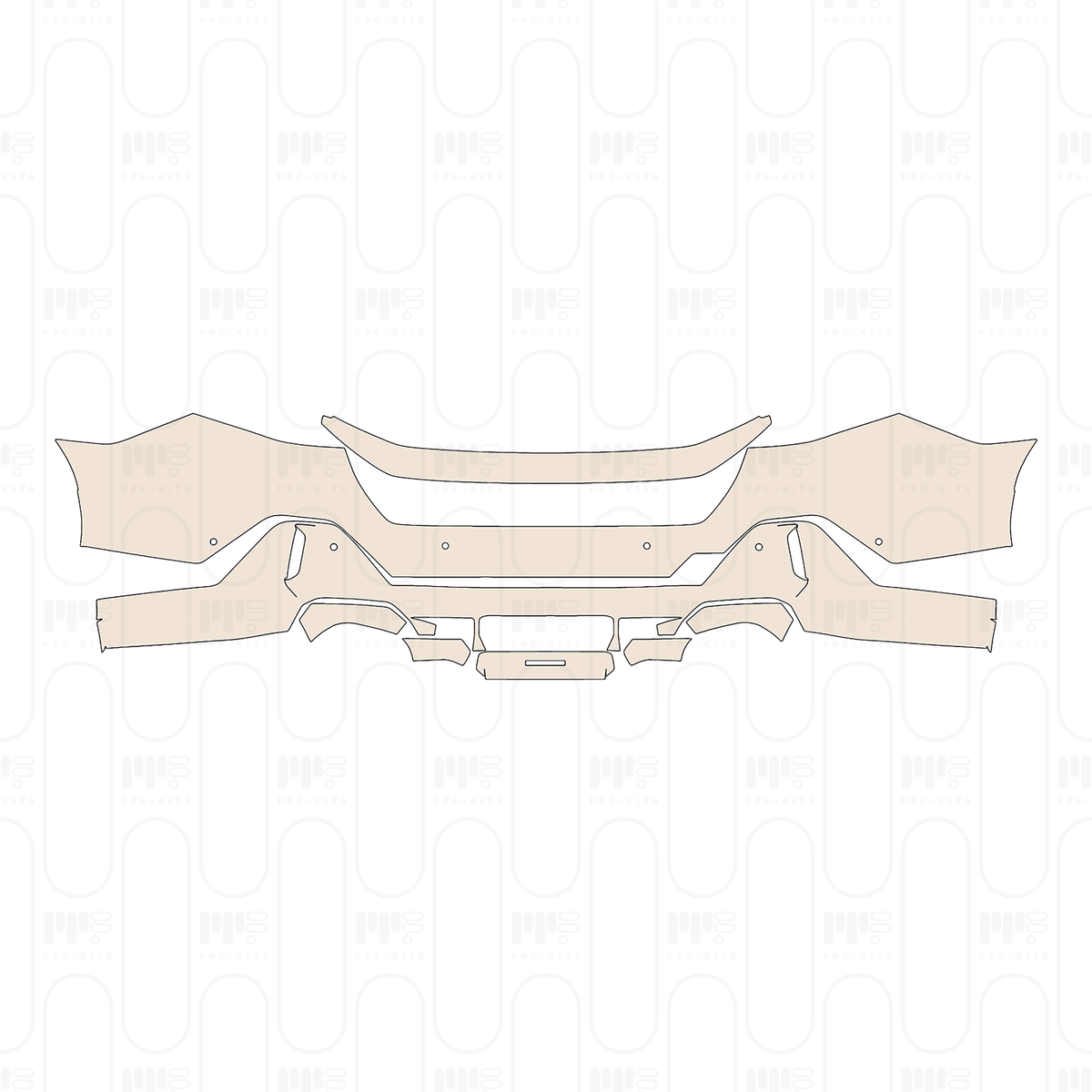 Door Handle+Door Handle Insert for Right Hand Drive