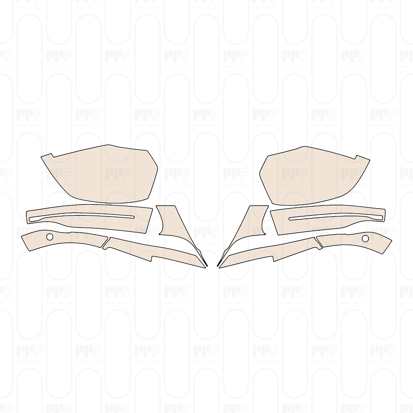 (left) Door+Rear Fender+Side Skirt