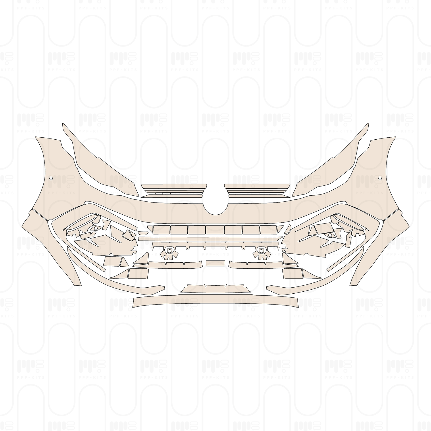 (left) Door+Side Skirt+Rear Fender with offroad design Package