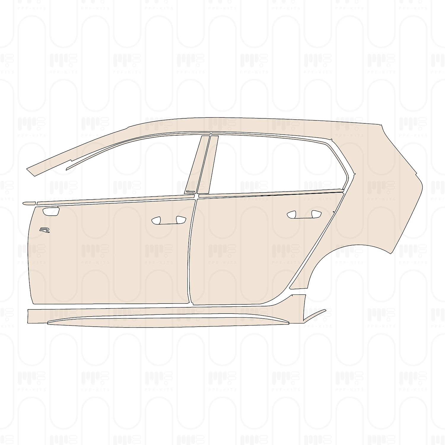 Bumper+Headlamp with offroad design Package