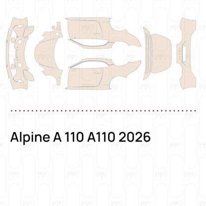 Bumper+Headlamp with "ALPINE" Emblem, without PDC (Parking Sensors)