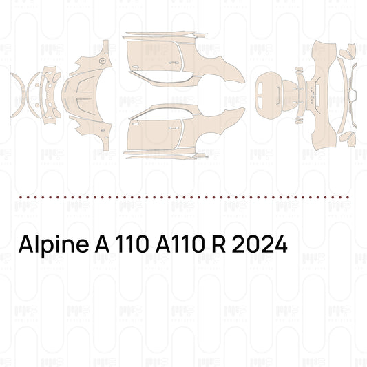 Bumper+Headlamp with "ALPINE" Emblem