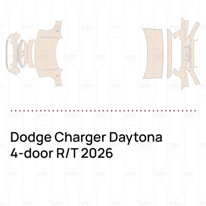 Dodge Charger Daytona 4-door R T 2026 – PPF precortado