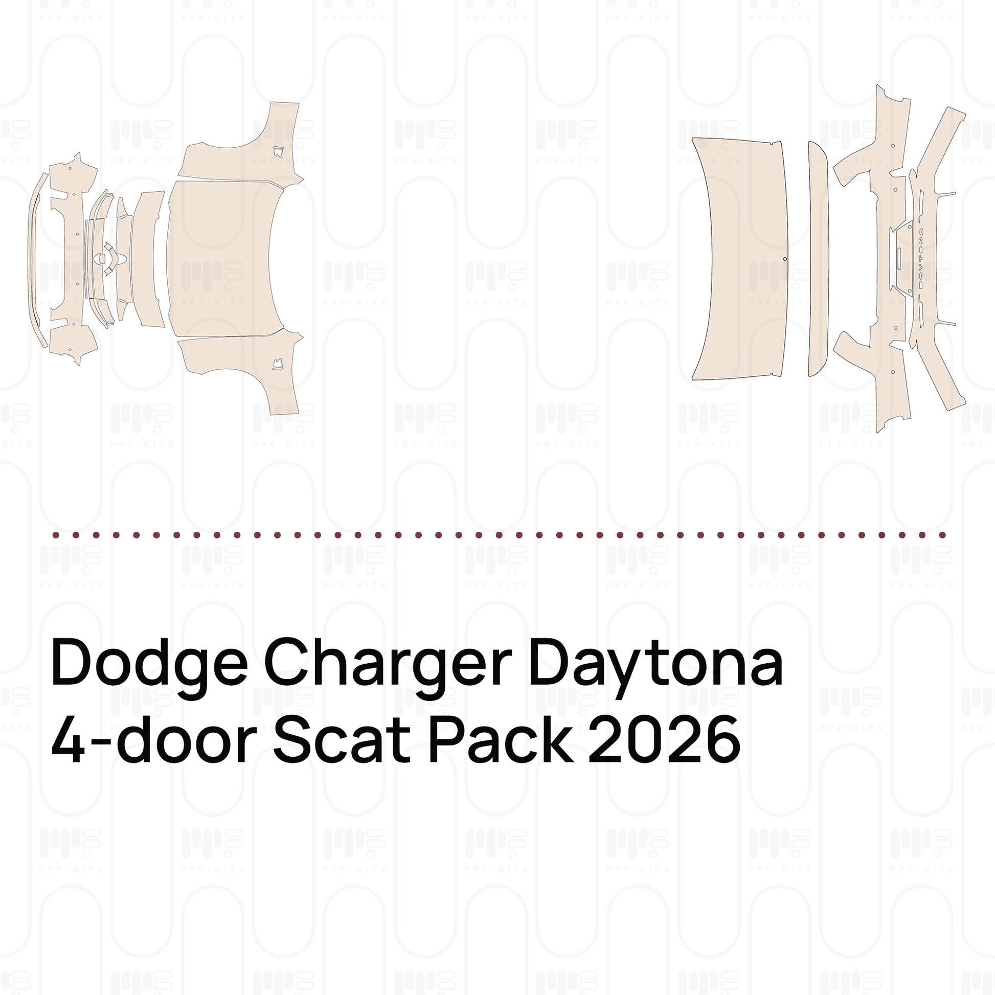 Bumper+Headlamp with 6 PDC (Parking Sensors)