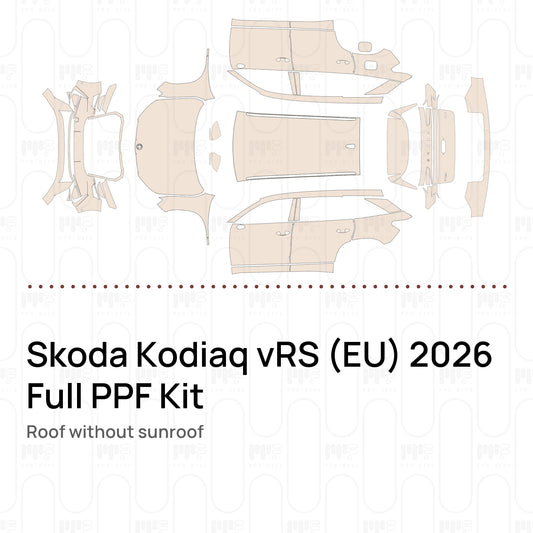 Roof without sunroof / PPF-Kits PK-G2