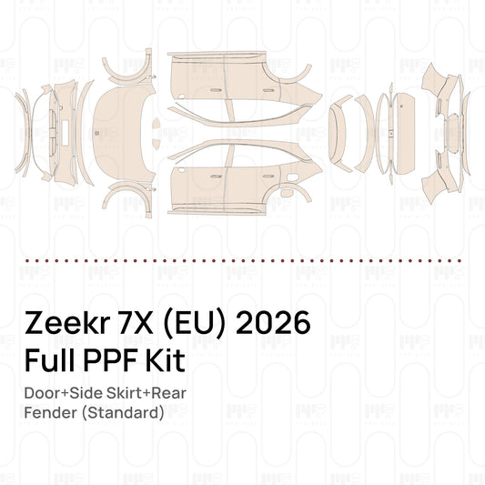 Door+Side Skirt+Rear Fender (Standard) / PPF-Kits PK-G2
