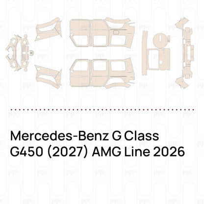 Mercedes-Benz G Class G450 (2027) AMG Line 2026 – PPF precortado