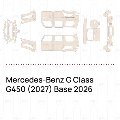Mercedes-Benz G Class G 580 mit EQ Technologie (2027) Base 2026 – PPF precortado