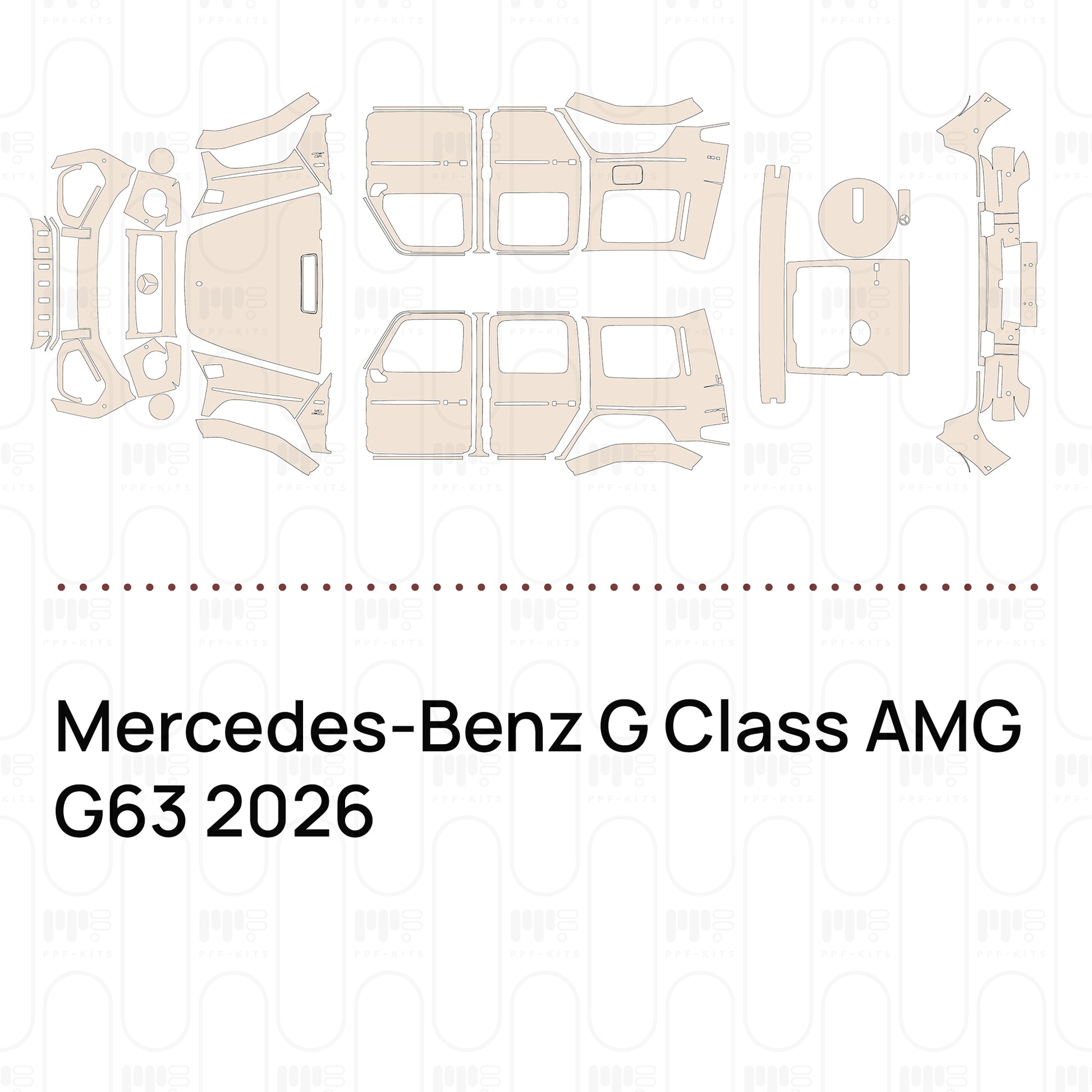 Bumper+Grille+Headlamp with 2 PDC (Parking Sensors)