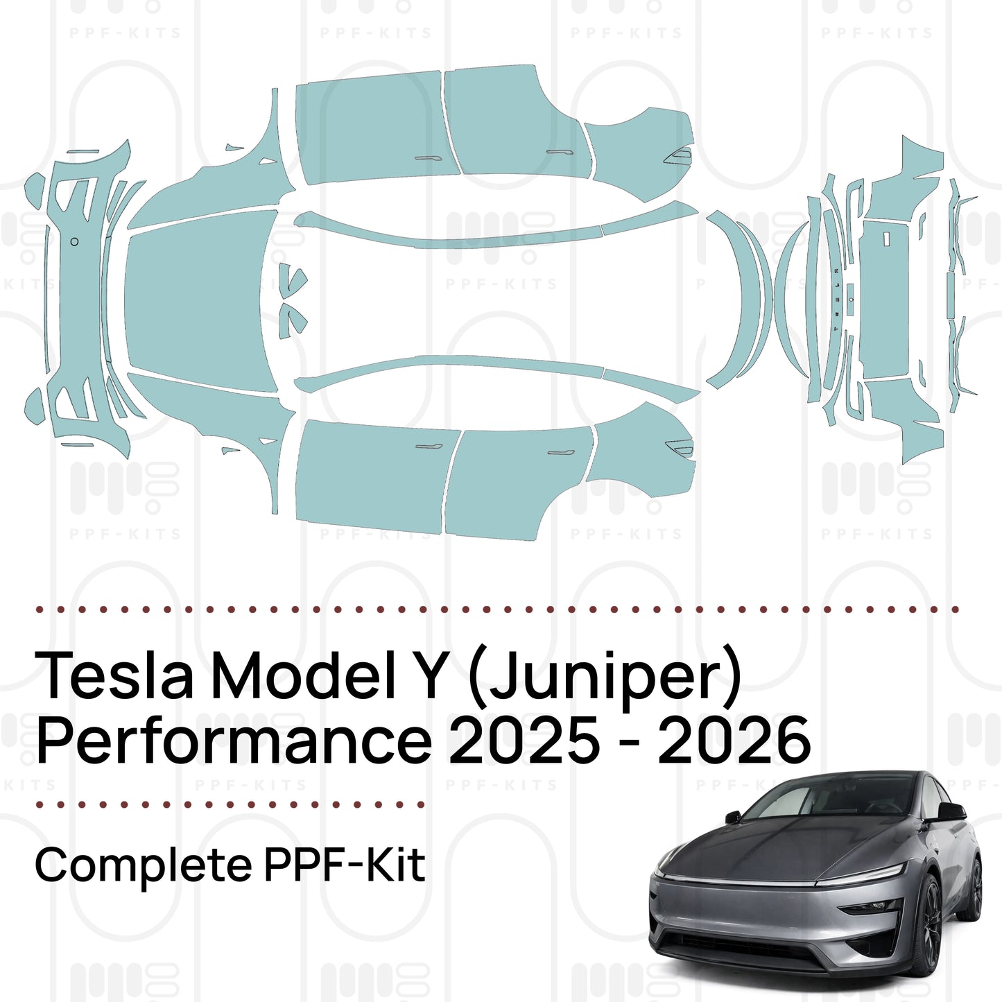 Kit completo de protección de pintura PPF
