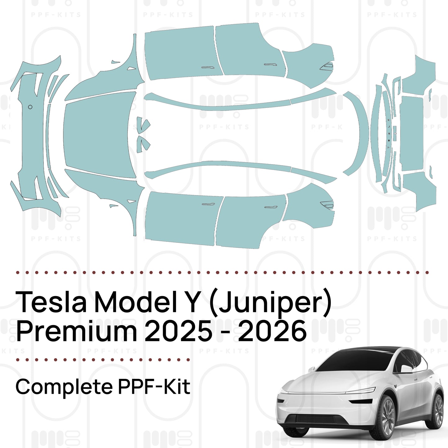 Kit completo de protección de pintura PPF