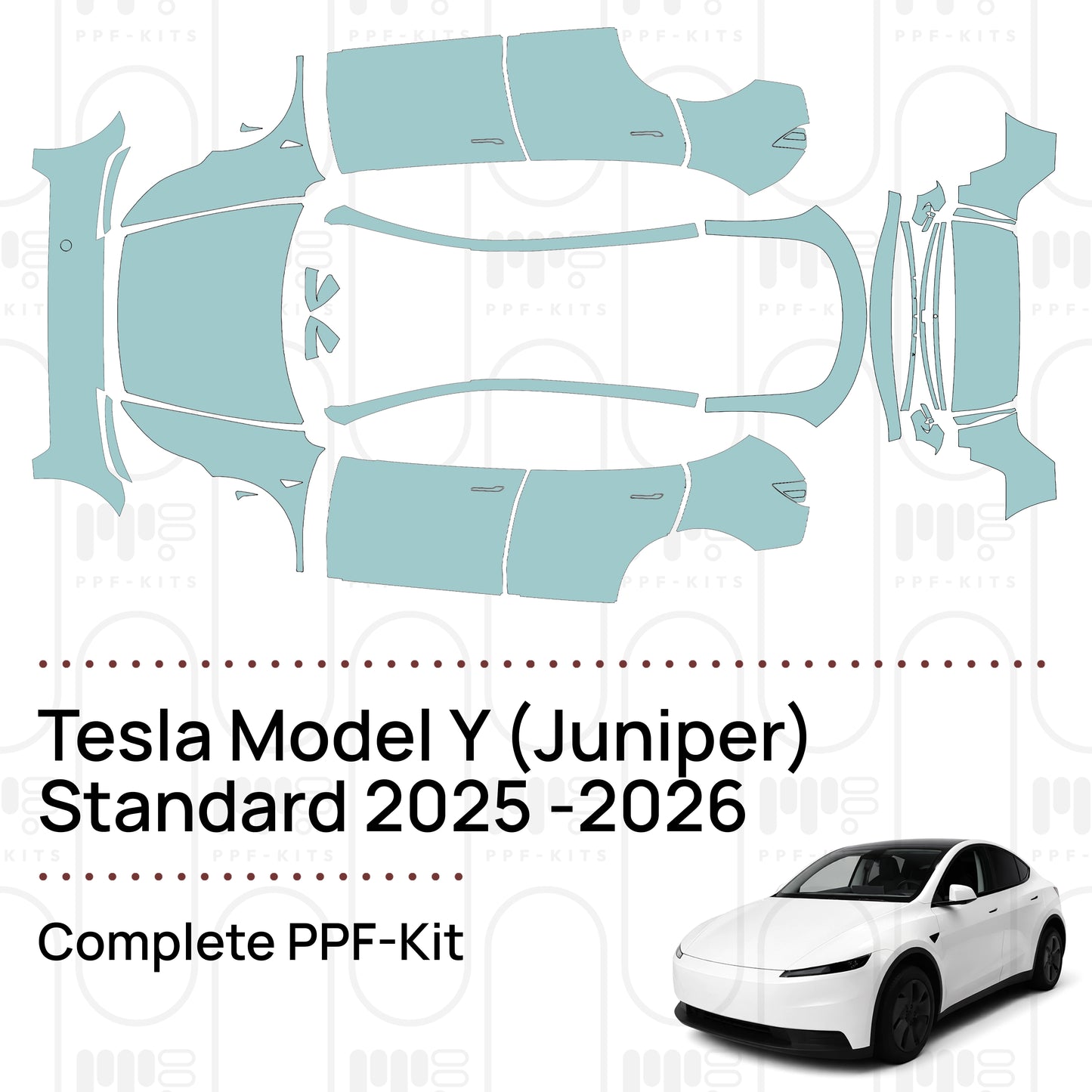 Kit completo de protección de pintura PPF