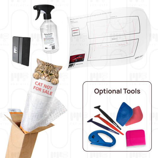 Kit completo de protección de pintura PPF