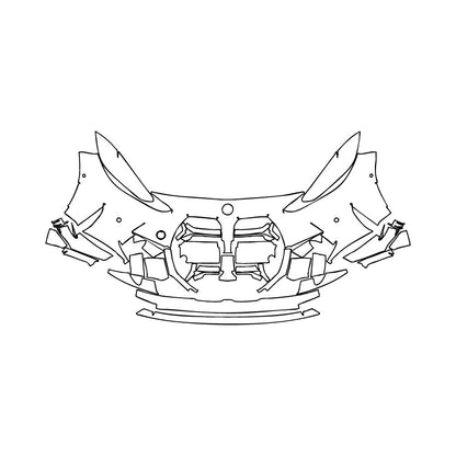 PPF precortado BMW 3 Series Sedan M3 CS 2025