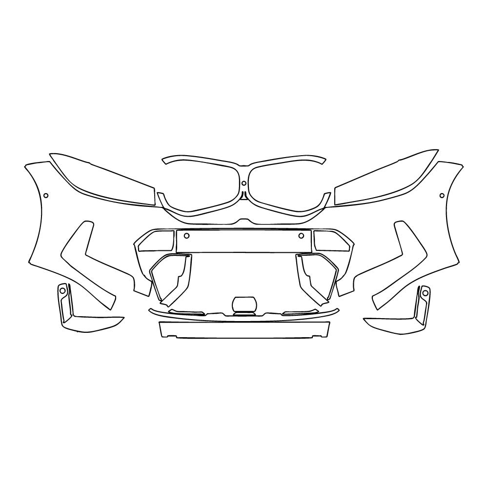 PPF precortado BMW 3 Series Touring Wagen M340i 2025