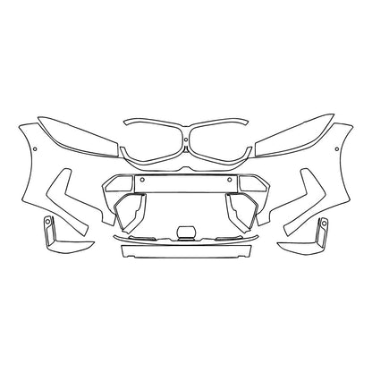 PPF precortado BMW 3 Series Touring Wagen M340i 2025