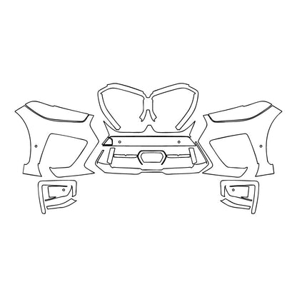 PPF precortado BMW X5 X5 M Competition 2025