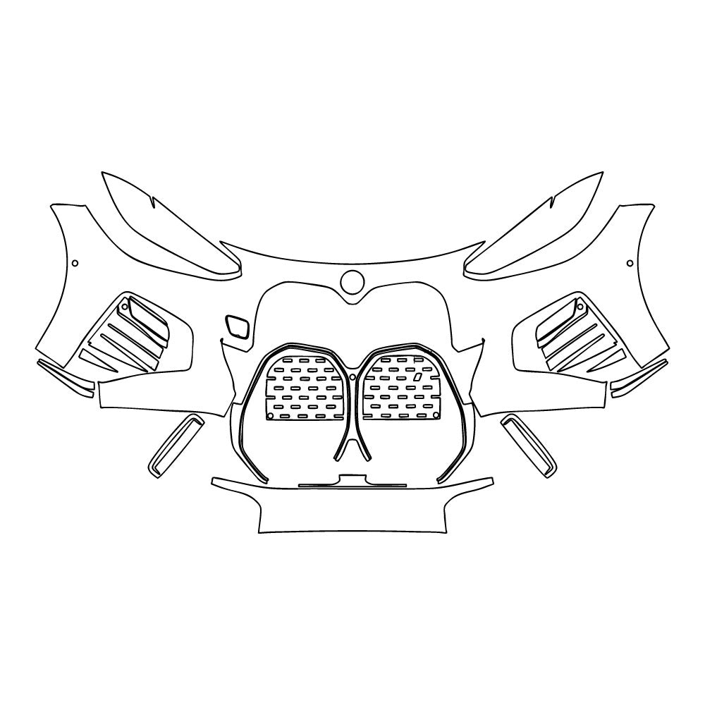 PPF precortado BMW i4 M Sport 2025