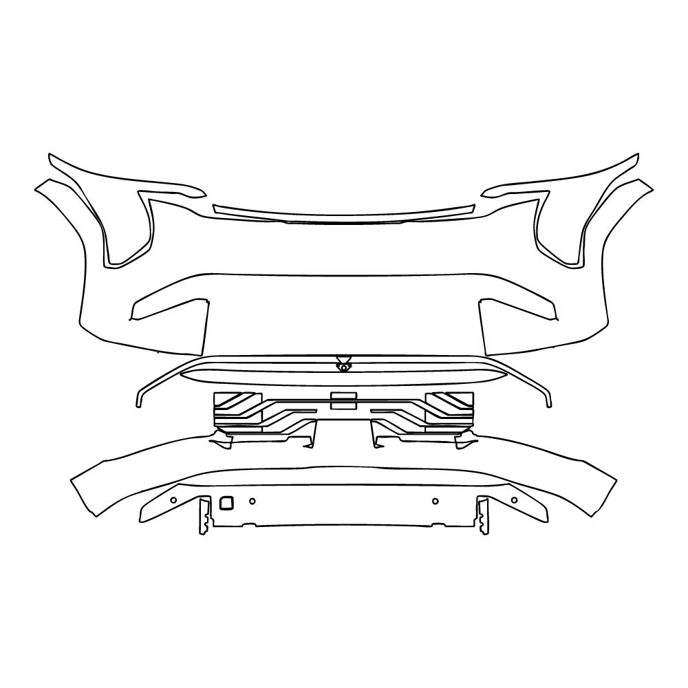 Pre-Cut PPF KIA EV3 GT-Line 2025