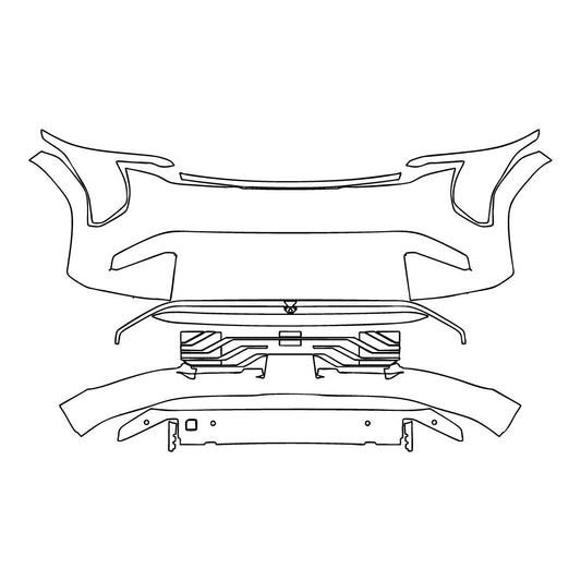 Pre-Cut PPF KIA EV3 GT-Line 2025