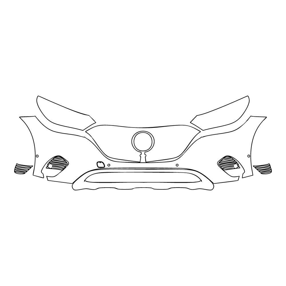 Pre-Cut PPF Mercedes-Benz EQE SUV Base 2025