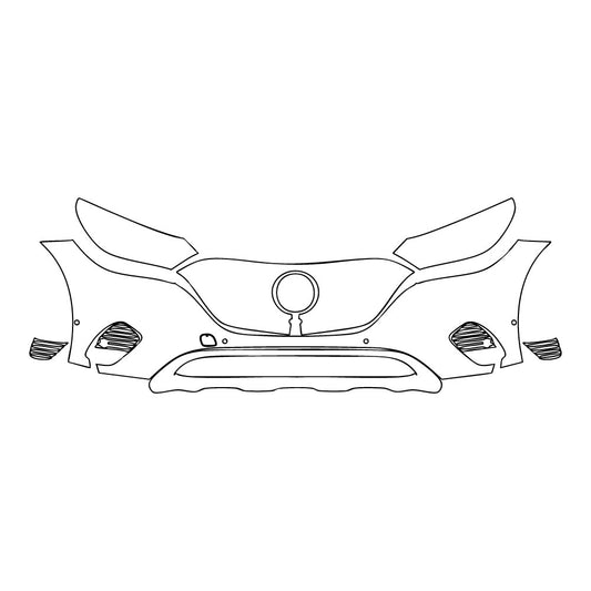 PPF precortado Mercedes-Benz EQE SUV Base 2025