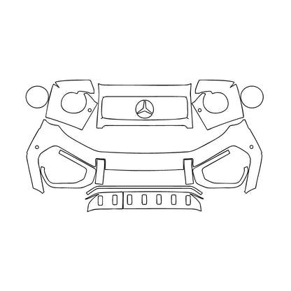 Pre-Cut PPF Mercedes-Benz G Class AMG G63 2025