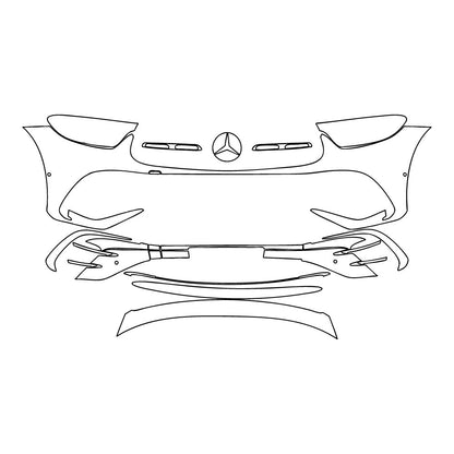 Pre-Cut PPF Mercedes-Benz GLC Coupe AMG line 2025