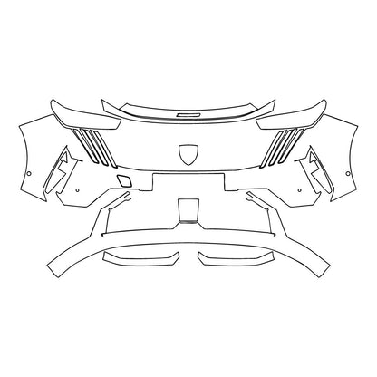 Pre-Cut PPF Peugeot E-3008 (EU) Allure 2025