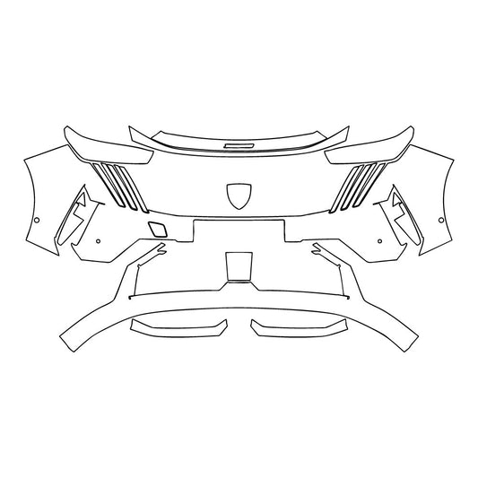 Pre-Cut PPF Peugeot E-3008 (EU) Allure 2025