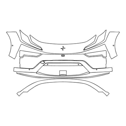 Pre-Cut PPF Polestar Polestar 4 2024