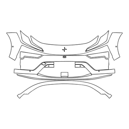 Pre-Cut PPF Polestar Polestar 4 2024