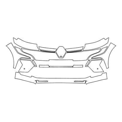 PPF precortado Renault Megane E-Tech 2025