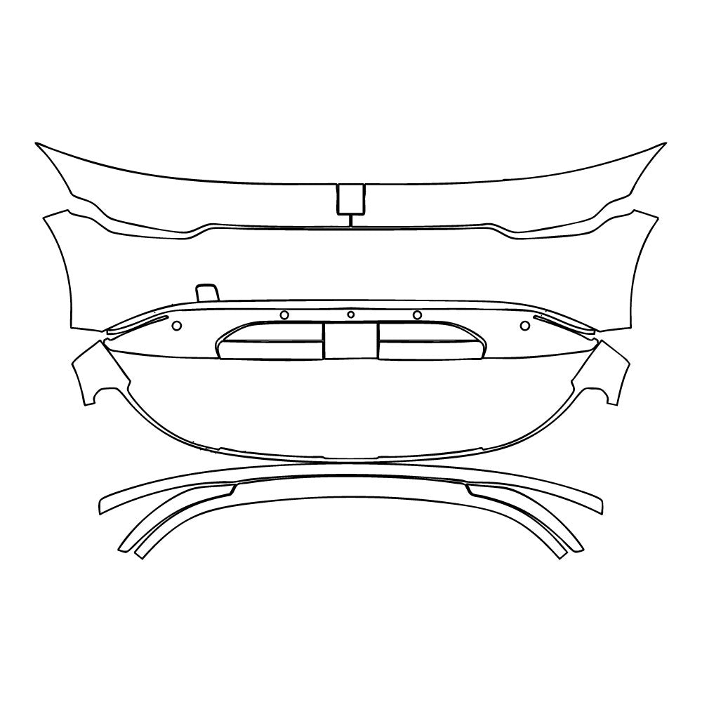PPF precortado Zeekr 7X 2025