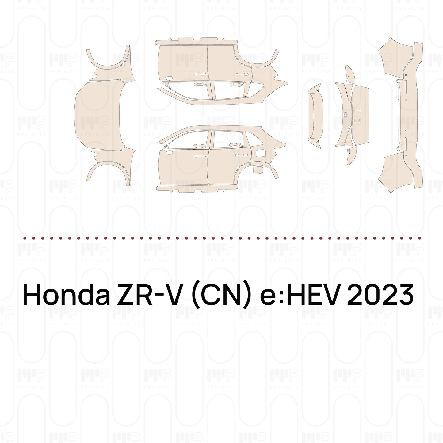 PPF precortado Honda ZR-V (CN) e:HEV 2023