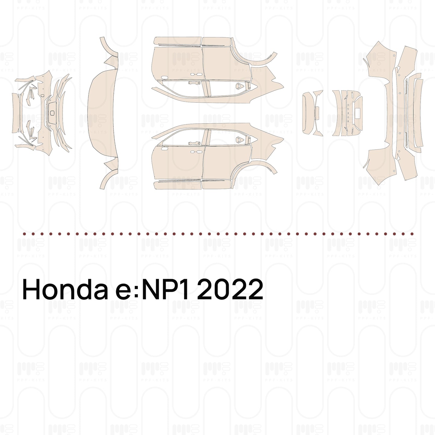 PPF precortado Honda e:NP1 2022