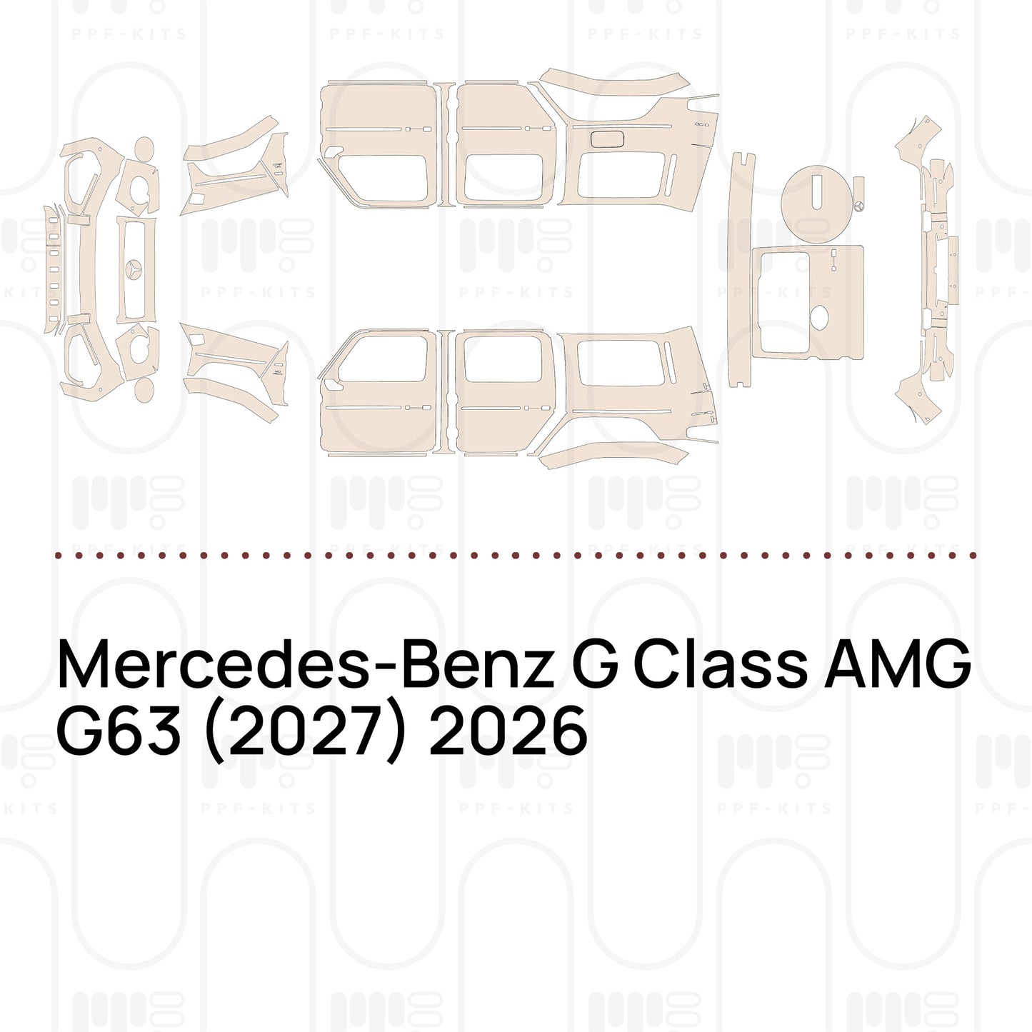 PPF precortado Mercedes-Benz G Class AMG G63 (2027) 2026