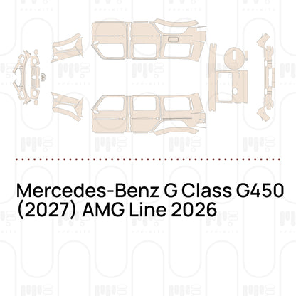 PPF precortado Mercedes-Benz G Class G450 (2027) AMG Line 2026